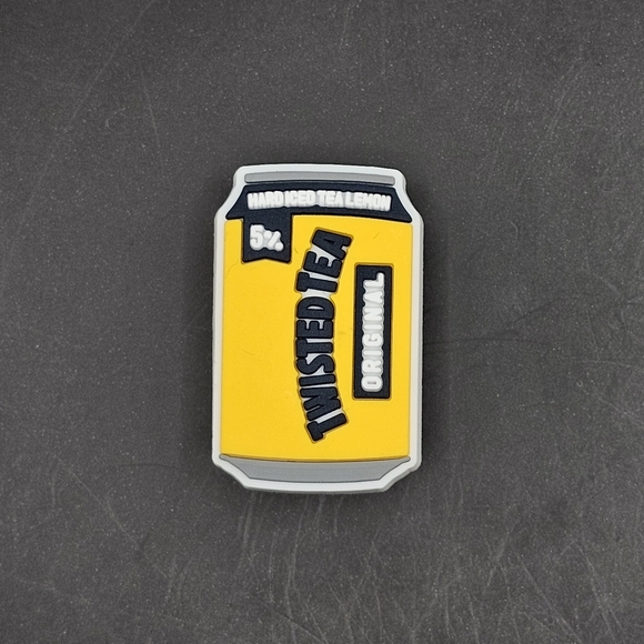 (5/$15) Twisted Tea Croc Charm - Picture 1 of 2